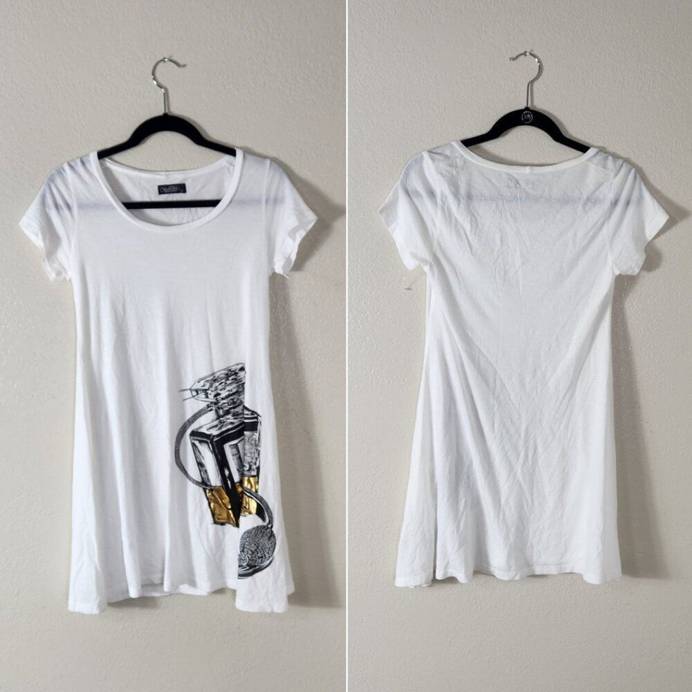 Lauren Moshi Beverly Hills Top Size S EUC - Lauren Moshi Perfume Shirt